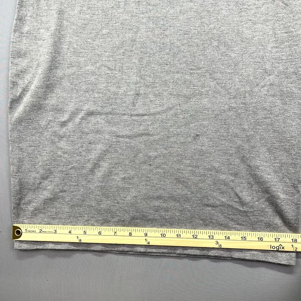 Calvin Klein Sweater Dress Women's Size M Grey Long Sleeve Minimalist Versatile‎